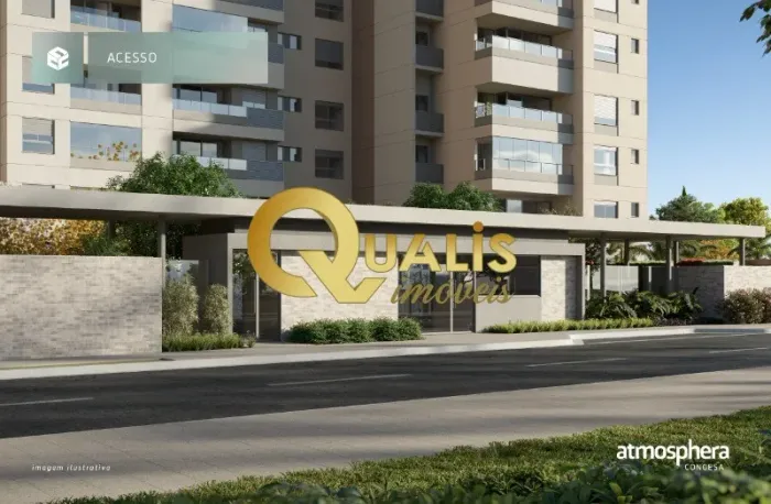 Apartamento de Luxo para Locação no Centro de Indaiatuba-SP: 2 Quartos, 2 Suítes, 2 Salas,