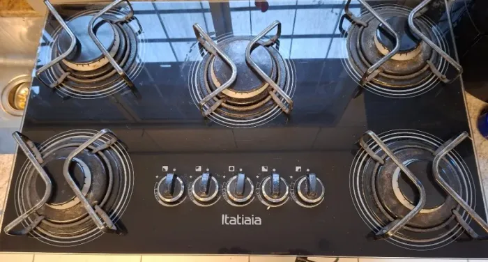 Fogão cooktop 5 bocas