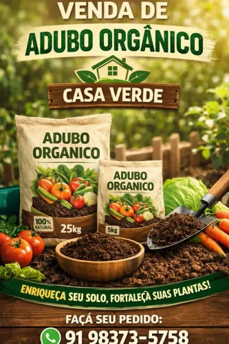 Adubo orgânico 