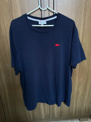 Camisa Lacoste Crocodilo Vermelho Ori