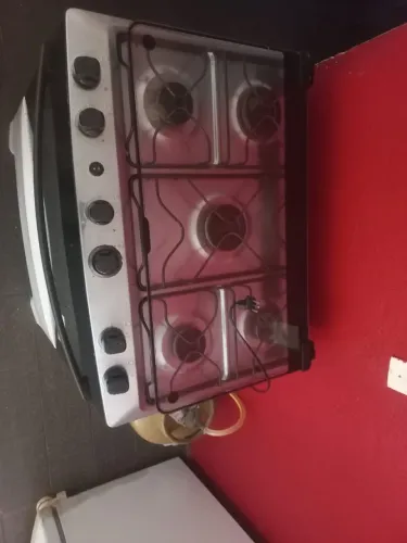 Cama e fogão