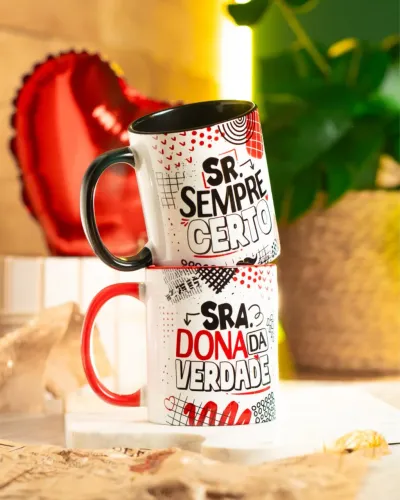 Surpreenda seu amor com uma caneca personalizada 
