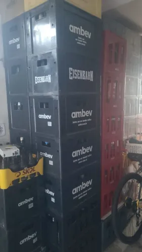 Engradado de cerveja retornável