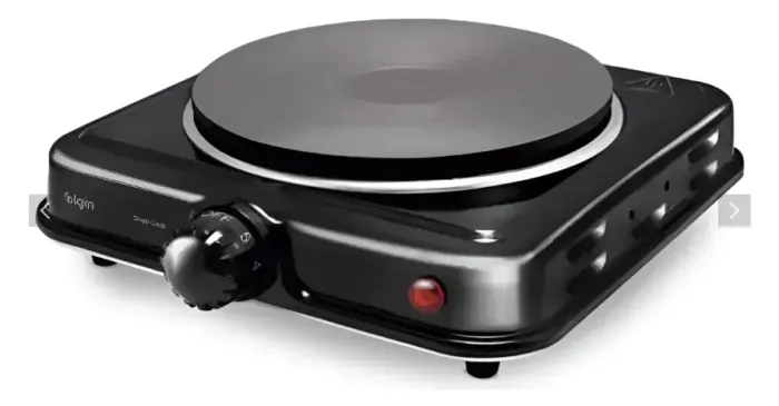 Fogão Portátil Elgin Single Cook 1 Boca Preto