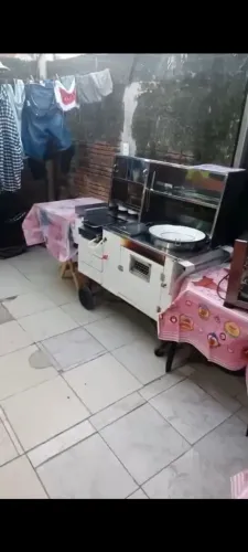 Carinho de hot dog 