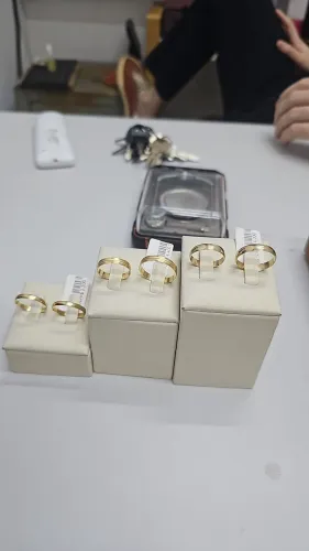 Alianças de Casamento Ouro 18K