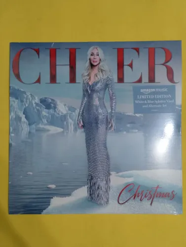 LP Cher Christmas colorido