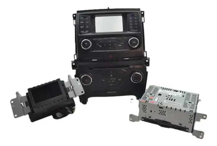 Kit Radio Visor Fundo Frente Comando Ford Ranger 2018 Origin