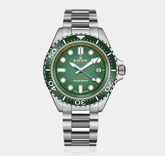 Relógio Suiço Edox Neptunian Grande Resérve 68h NF e Garantia