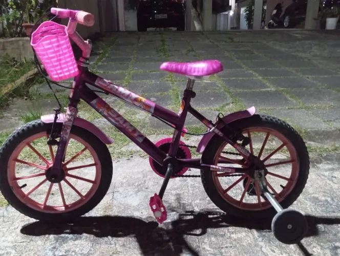 Bicicleta Infantil Menina Aro 16