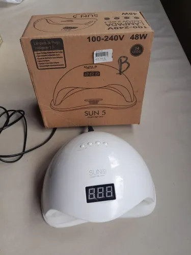 Cabine led/uv Sun5 48w para unhas