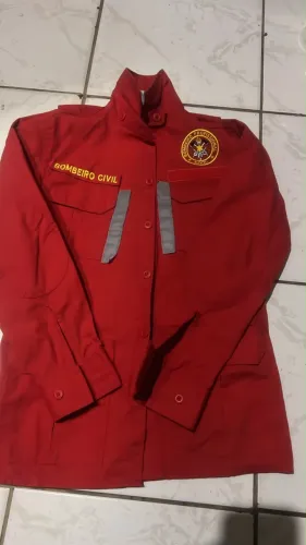 GANDOLA E COLETE BOMBEIRO CIVIL CABO DE GUERRA SEMI NOVA 