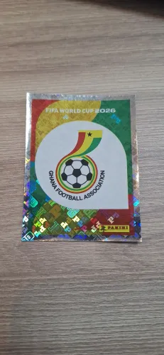 Figurinha Brilhante Escudo Gana Álbum Copa 2026