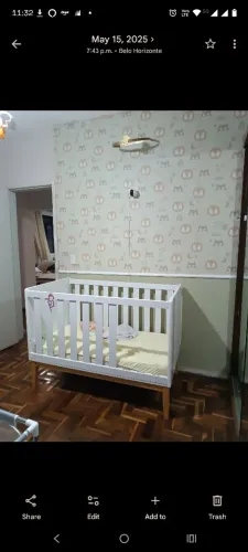 Berço 4 em 1 americano perfeito estado