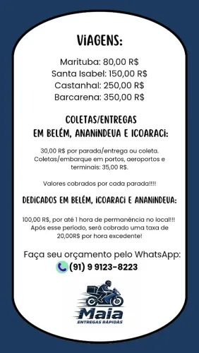 Entregador particular