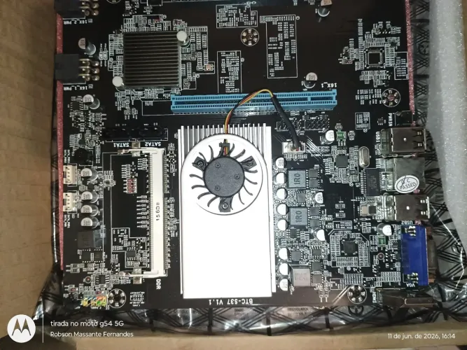 Placa mãe para mineração