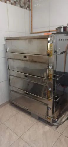 Forno a gas metalmaq 4 camaras