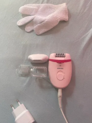 Depilador Philips Satinelle mais acessórios.