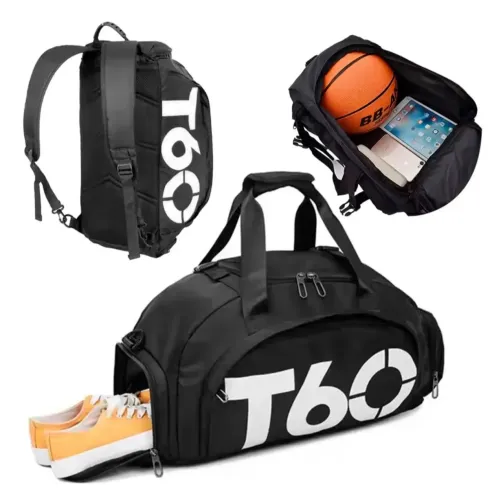 Mochila T60 Reforçada - Grande e Espaçosa 