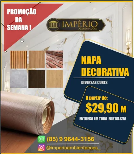 Napa amadeirada promoção 