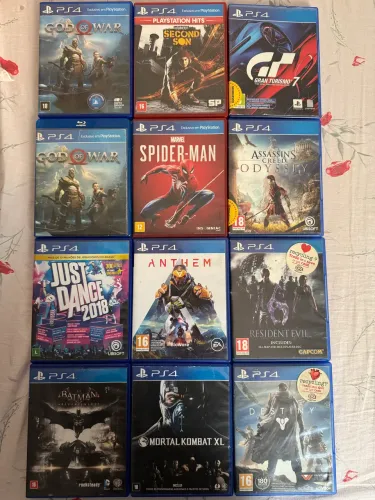 Vários Jogos de Ps4