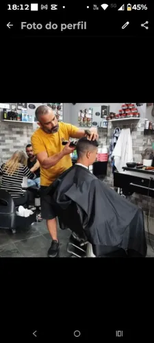 Passo a barbearia