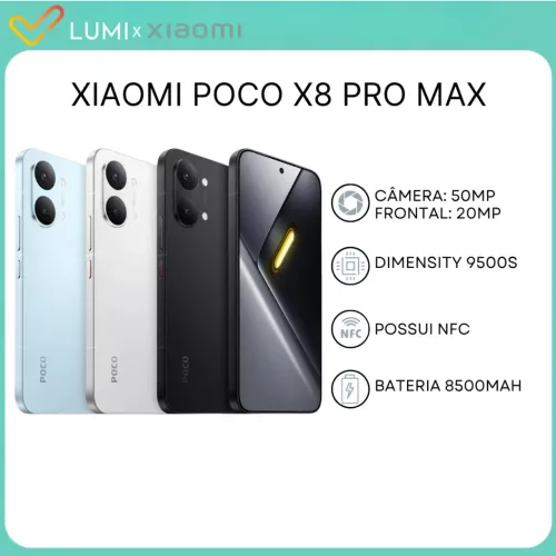 Celular Xiaomi X8 Pro Max PRETO 512Gb + 12
