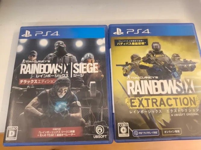 Rainbow six siege + extraction - ps4