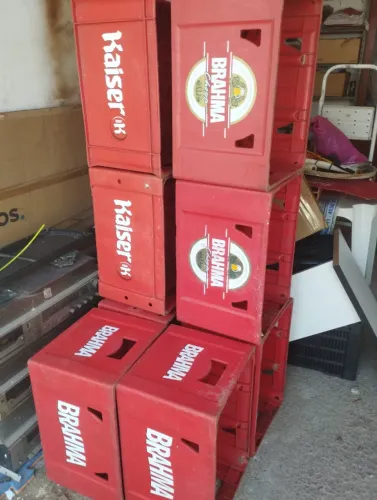 Engradado Caixa para Cerveja Kit com 8 Unidades