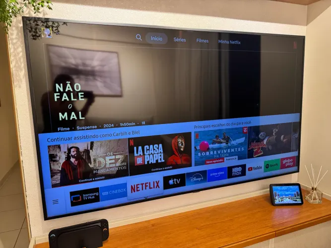 Smart tv 75 Samsung Cristal