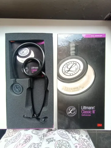 Littmann Classic III Preto -Novo