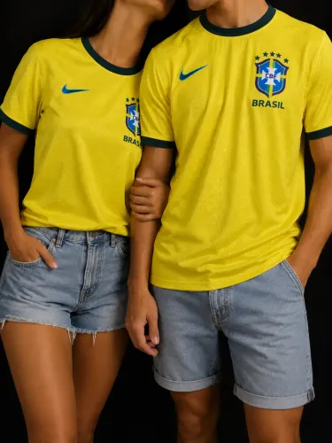 Camisa Brasil Casal 2026