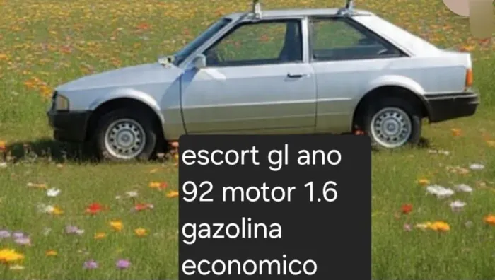 Ford Escort GL 1.6i / 1.6 (álcool) 1992