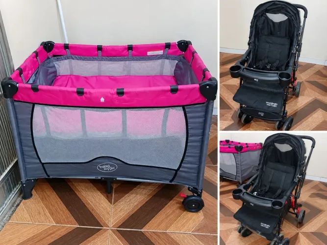 Vendo carrinho e chiqueirinho