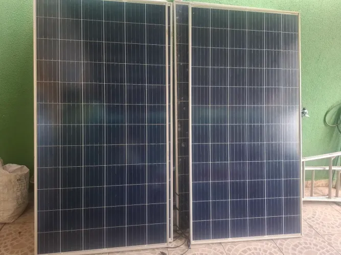 Placa solar de 330 W e micro inversor 