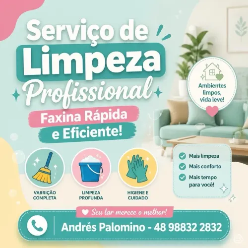 Limpeza rápida e eficiente