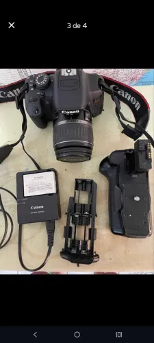 Máquina fotográfica canon