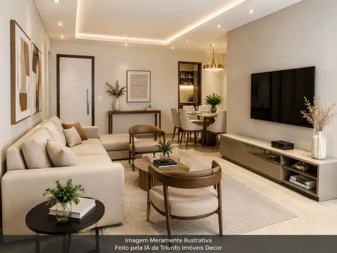 Apartamento no Condomínio do Edifício San Diego Cocó, Fortaleza