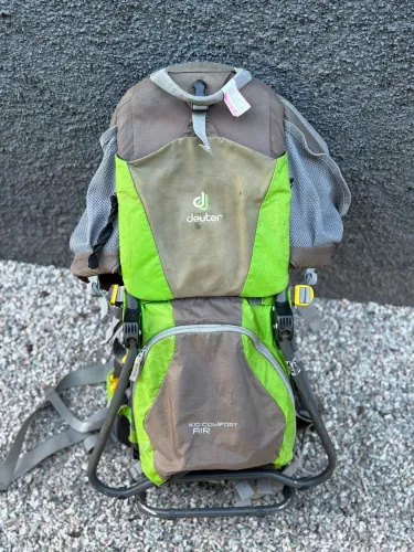 Mochila Deuter Kid Confort Air Verde