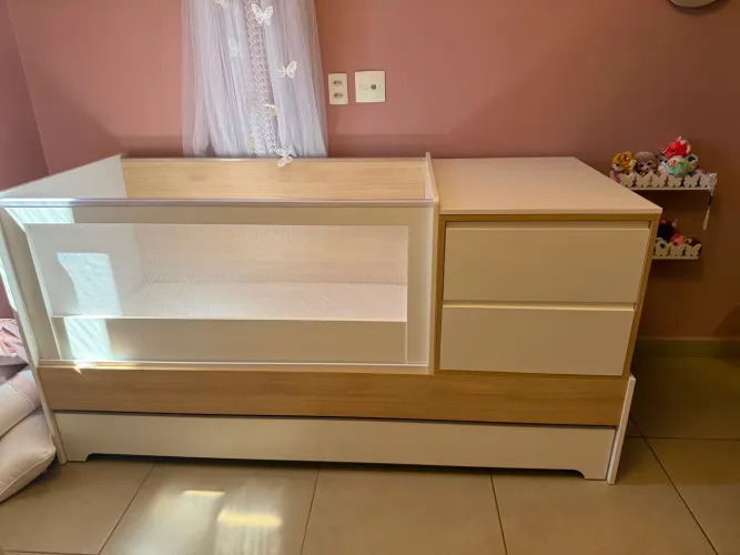 Berço cama multifuncional 7 em 1 - Divicar 