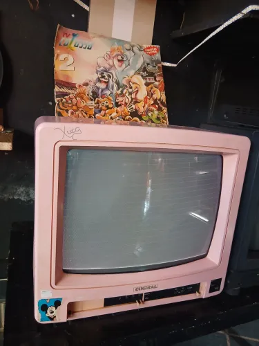 Tv antiga Cineral 14 polegadas edtion Xuxa