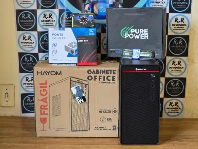PC HomeOffice Intel i5, 8GB, SSD, Novo Zero