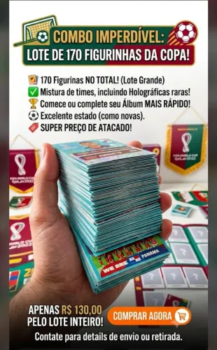 Combo figurinhas copa 170