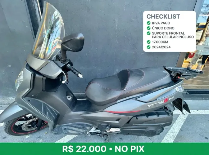 CITYCOM S 300i 2024-17.000KM - Único Dono - Parque Independência-IPVA PAGO*
