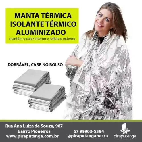 MANTA TÉRMICA ALUMINIZADA ISOLANTE TÉRMICO