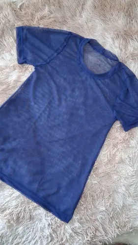 Blusa em tule 