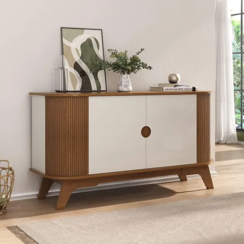 Buffet Vivaldi Cinamomo/Off White - pronta entrega