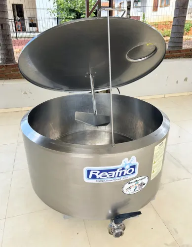 Resfriador Tanque de Leite 300 Litros Tina para Caldas Açaí Sorvetes Agua de Coco em Inox 