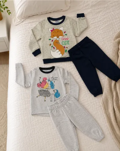 LOTE 8 - 14 Peças NOVAS de Outono/Inverno Para Bebê Menina 1 Ano