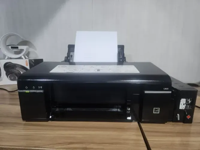 Impressora Epson Ecotank L800 cabeça entupida